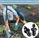 Drip Irrigation End Plug Set for Garden Watering Tubes - Image 2