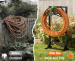 Heavy-Duty Garden Hose Reel and Storage Holder - Image 2