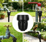 Drip Irrigation Tubing Faucet Adapter Set - Image 2