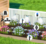 Quick-Connect Drip Irrigation Kit with Adjustable Nozzles and Sprinklers