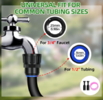 Faucet-to-Drip Irrigation Quick-Connect Adapter Set - Image 2