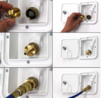 Sprinkler System Winterization Blowout Quick-Connect Adapter, 2-Piece Set